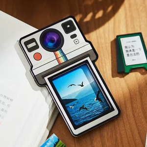 Imanes para Refrigerador, Marcos Magnéticos Pequeños para Fotos <span class=keywords><strong>Polaroid</strong></span>, Adhesivos Decorativos para Puerta de Refrigerador - Product Image 6