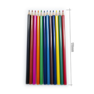 Ensemble de crayons de couleur 12 couleurs, crayons à dessin en bois non toxiques pour enfants, étudiants, art, croquis, coloriage, vente en gros - Product Image 4
