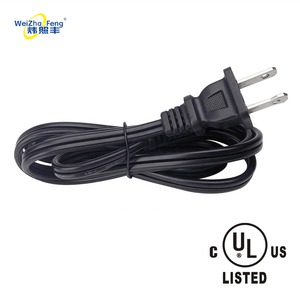 Phân cực kết nối NEMA 115P AC dây máy tính xách tay cáp điện USA 125V 10A 2 pin cắm để định hình 8 - Product Image 3