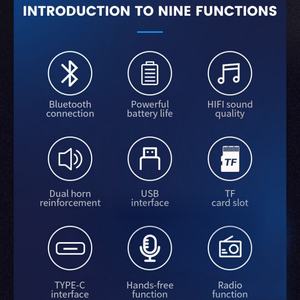 Nouveau haut-parleur portable Flip 6 haut-parleur extérieur sans fil étanche - Product Image 5