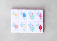 Set Mahjong Mewah Kustom Kelas Atas Amerika, Ubin Akrilik Lipat, Penggeser Premium Ramah Lingkungan, Warna Pink, Untuk 4 Pemain, Santai & Pesta
