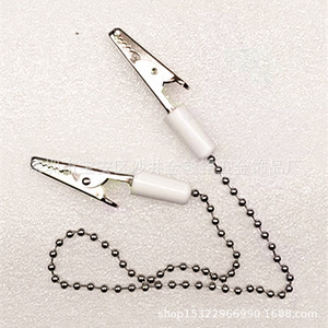 Clip de foulard en acier inoxydable dentaire 40 cm, composants de bijouterie - Product Image 1