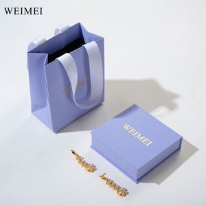 FSC Recyclable Book Style Jewelry <b>Box</b> for Ring, <b>Earring</b>, and Necklace with One Stop Packaging Solution - Product Image 6