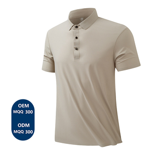 T-Shirt con Logo personalizzato in seta <span class=keywords><strong>di</strong></span> ghiaccio da <span class=keywords><strong>uomo</strong></span> Slim Golf per <span class=keywords><strong>Polo</strong></span> con risvolto senza cuciture camicia a maniche corte con marchio personalizzato - Product Image 2