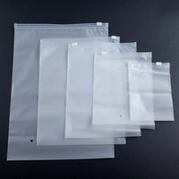 Fermeture à glissière, emballage plastique réutilisable, en Poly translucide, sacs personnalisés, livraison gratuite en chine
