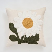 Housse de coussin décorative Bohème à pompons 18x18, motif cœur géométrique, personnalisable, amovible et lavable pour canapé et salon