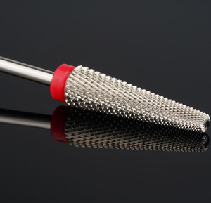 Forets à ongles en carbure de tungstène 3/32'' (2,35 mm) à forme conique allongée, coupe croisée pour nettoyage des cuticules - Product Image 5