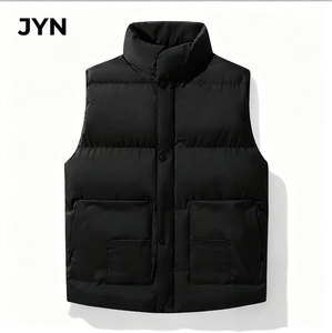 Jyn 2026 Offres Exceptionnelles <span class=keywords><strong>Gilet</strong></span> Rembourré en Duvet d'Oie de Haute Qualité pour Hommes Grandes Tailles <span class=keywords><strong>Canada</strong></span> Manteau d'Extérieur pour Hommes - Product Image 1