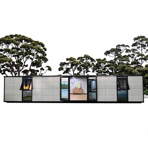 <span class=keywords><strong>Casa</strong></span> Contenedor <span class=keywords><strong>de</strong></span> Acero Expandible a Precio <span class=keywords><strong>de</strong></span> Fábrica, 2 Pisos, Techo Plano, Plegable, Prefabricada, Diseño Moderno, Ecológica para Exteriores - Product Image 1