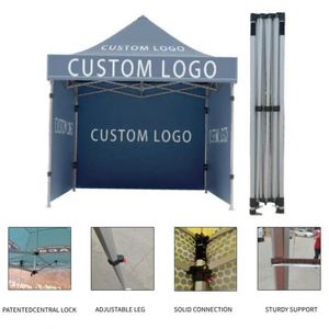 Carpa de Lujo para Ferias Comerciales, Toldo Resistente a los Rayos UV, Carpa de 2 Personas, 3x3 Metros - Product Image 3