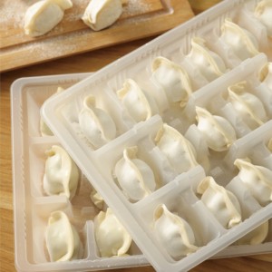 Dumplings de Cebollino y Huevo Sanquan (Jiaozi), Bocadillo Chino de Trigo para Mercados Globales - Product Image 3