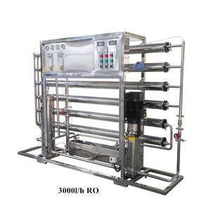 เครื่องกรองน้ำระบบ Reverse Osmosis ขนาด 3 ตัน/ชม. 3000 ลิตร/ชม. พร้อมระบบตรวจสอบระยะไกลผ่าน PLC  ประกอบด้วยปั๊มน้ำแบบ Vessel รับประกัน 1 ปี รุ่น Dawt-3000l - Product Image 3