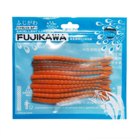 Lot de 10 leurres souples flottants Senko en TPR de 110 mm et 2,2 g de haute qualité pour la pêche au bar, à la truite et au lucioperca en eau douce et salée