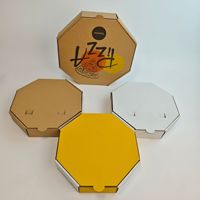 Carpeta de Cartón Corrugado Kraft, Impresión Personalizada, Ecológica y Reciclable para Envasado de Alimentos para Llevar