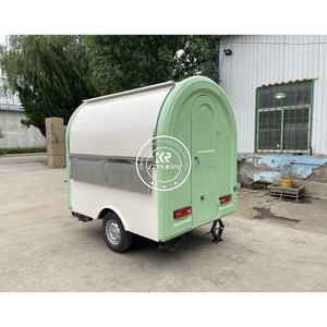 Chariot de nourriture mobile de rue à prix avantageux, mini chariot de hot-dogs, de glaces et de restauration rapide avec roues, petit <span class=keywords><strong>camion</strong></span> de nourriture à vendre aux États-Unis - Product Image 5