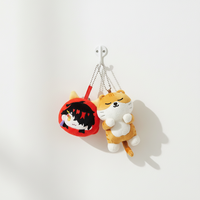 Jouets en peluche personnalisés, poupées, décorations murales de dessins animés, coussins décoratifs - Vente directe d'usine, rembourrage en coton PP, 11-30 cm, unisexe