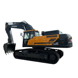 Nouvelle pelle hydraulique sur chenilles lourde de plus de 50 tonnes Hyundai HX500/HX505/HX550 2020, moteur japonais d'origine, godet de 3 m - Product Image 1