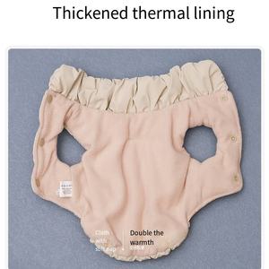 PU su geçirmez rüzgar kış sıcak yumuşak polar köpek ceket pamuk yastıklı köpek Puffer yelek ceket küçük yavru köpekler için kedi - Product Image 3