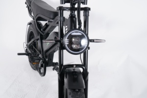 Bicicleta eléctrica de 750w, e-bike V8 de 500w, bicicletas eléctricas rápidas de 20 pulgadas, bicicleta eléctrica todoterreno con suspensión completa, motocicleta eléctrica, almacén en la UE. - Product Image 6