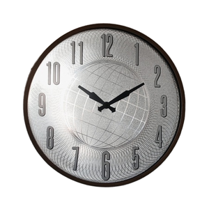 Modern 20 Inch Oversize Plastic Quartz <b>Wall</b> <b>Clock</b> Large Antique Style Analog Single Face Plant Still Life Design for Living Room - Product Image 6