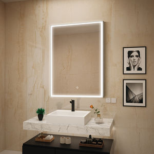Miroir de salle de bain intelligent LED de style européen de luxe avec lumière Miroir de bain mural sans cadre LED - Product Image 3