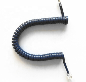 Câble <span class=keywords><strong>de</strong></span> ligne téléphonique, <span class=keywords><strong>cordon</strong></span> spiralé en PU hautement élastique, fil <span class=keywords><strong>de</strong></span> cuivre réglable <span class=keywords><strong>de</strong></span> 1 à 10 m - Product Image 5