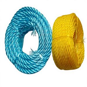 <span class=keywords><strong>Cuerda</strong></span> de Película Dividida Trenzada de PE Azul de Alta Resistencia de 6 mm <span class=keywords><strong>para</strong></span> Embalaje, Marca Hongyun - Product Image 2