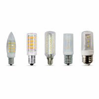 Mini ampoule LED E12 E14 3W 4W 120V 230V CRI 90+ Dimmable 2700-6500K pour lustre et lampe suspendue
