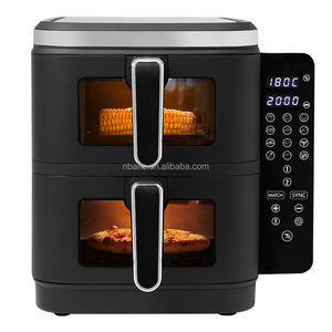 Aifa 11L acier inoxydable <span class=keywords><strong>double</strong></span> friteuse 2800w contrôle numérique airfly écran tactile friteuses appareils ménagers intelligents Air Fryer Four - Product Image 2