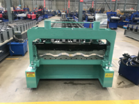 Machine de formage de tuiles de toiture à commande PLC, acier de 0,2 à 0,8 mm d'épaisseur, utilisation facile, marque Shengrui