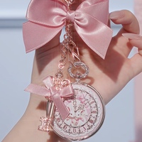 Flower Knows Bunny Garden Watch Style Pelembab Bibir Bentuk Kelinci 2 Warna Pilihan Masker Bibir Tanpa Warna