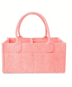 Bolsa de Pañales de Fieltro para Mamá, Bolsa de Almacenamiento de Artículos para Bebés - Product Image 1
