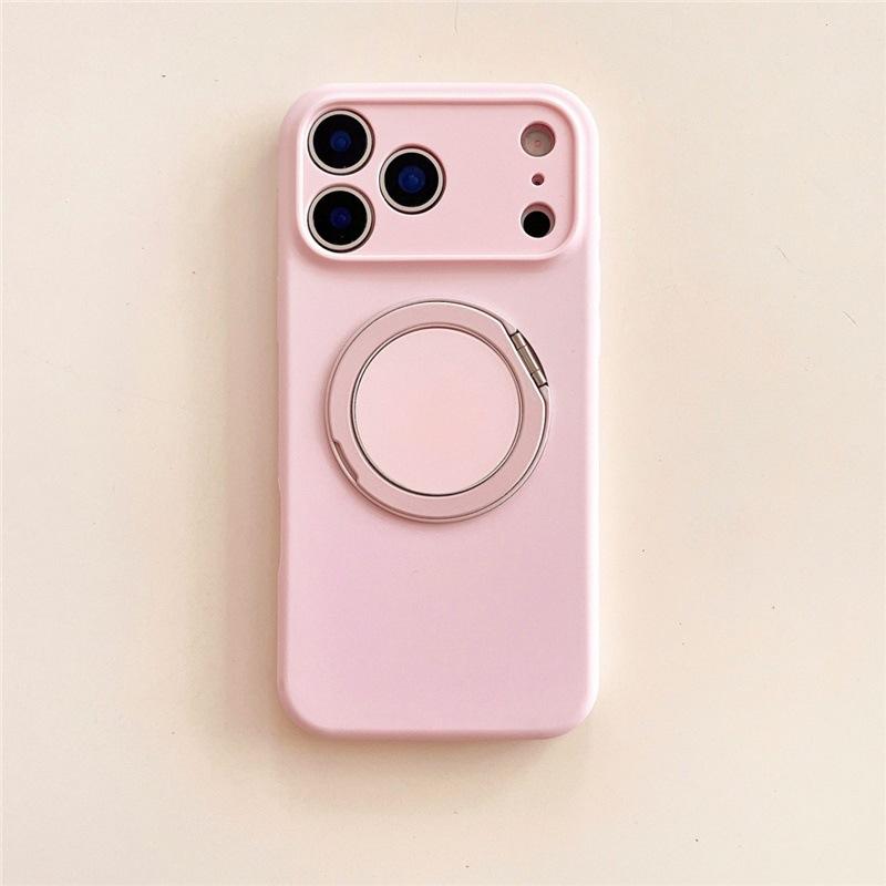 เลนส์ซิลิโคนเหลวปุ่ม Ai สีขาว360สีชมพูรวมทุกอย่าง