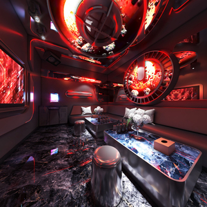 Bloques de luz RGB para juegos MDDES, diseño antideslumbrante regulable para renovaciones de lugares pequeños para hoteles, mini cibercafés - Product Image 2