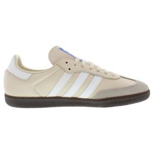 Chaussures Adidas Samba en cuir pour homme, couleur sable, blanc, gomme, style basketball - Product Image 2