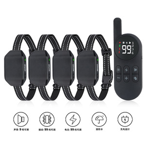 Collier de dressage pour chien, télécommande avec son, vibrations, choc, étanche, pour le contrôle des aboiements, dispositif de dressage pour animaux de compagnie, un à un - Product Image 3