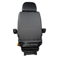 Kursi Pengemudi Traktor Pertanian Universal dengan Suspensi Pneumatik untuk Mesin Pertanian OEM Kustom