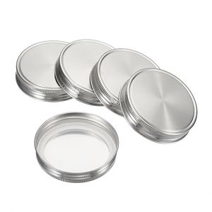 Modern Transparent Airtight Glass <b>Jars</b> with Lids-Empty Mason <b>Jars</b> <b>for</b> Camping & <b>Kitchen</b> Use Food <b>Storage</b> - Product Image 6