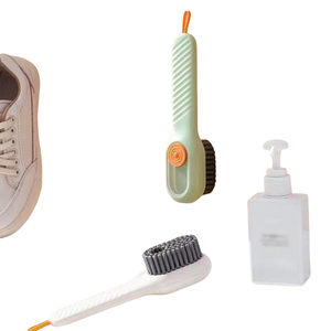 Wholesale Hot Sale Eco-Friendly Plastic Labor-Saving Cleaning <b>Brush</b> Hanging Hole Design Multi-Functional Shoe Automatic Soap - Product Image 6