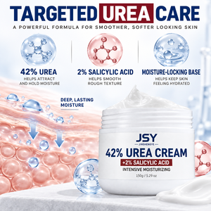 Crema de Urea al 42% con 2% de Ácido Salicílico, Marca Privada, Cuidado Intensivo Hidratante y Suavizante <span class=keywords><strong>para</strong></span> Piel Seca y Áspera del Cuerpo, 150 g - Product Image 5