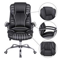 Vente en gros de chaises de gestion des tâches chaises d'ordinateur chaise de bureau en cuir de haute qualité chaises pivotantes d'affaires modernes de patron