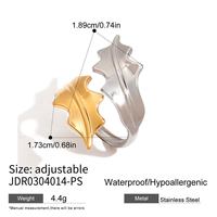 Ensemble de bagues serpent croisées bicolores en acier inoxydable Gaovo pour femme, bijoux fantaisie pour usage quotidien, vente en gros