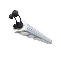 GH50-60D 90W DC24V IP65 Lampu LED Pendingin Air untuk Pertumbuhan Tanaman Spektrum Penuh 60 Derajat Pencahayaan Samping untuk Pertanian Vertikal