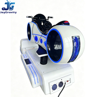 Simulateur de course de moto VR 9D, machine de jeu de moto VR dynamique, équipement de jeu VR pour parc d'attractions, à vendre