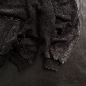 Sweat-shirt vintage délavé à l'acide de haute qualité, fabriqué sur mesure, poids lourd 420g, 100% coton, streetwear imprimé, sweat-shirt noir surdimensionné - Product Image 6