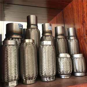 Heng Tong Ống Lượn Sóng 304 Thép Không Gỉ Xả Ống Linh Hoạt <span class=keywords><strong>B001</strong></span> Ống Xả Linh Hoạt Cho Máy Phát Điện - Product Image 3