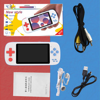Console de jeu vidéo portable Factory XY-11, écran 4,3 pouces, style rétro classique, avec joysticks, pour enfants, cadeaux d'anniversaire, jouets