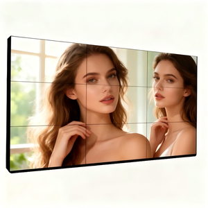 खुदरा शॉपिंग मॉल के लिए 55 इंच निर्बाध एलसीडी वीडियो वॉल 3x3 स्क्रीन - Product Image 1