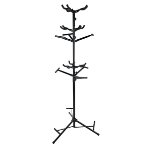 Trípode de Metal Soporte de música Hoja de 9 piezas Plegable Folk Classic Ukulele eléctrico Soporte de guitarra Espacio Instrumentos de cuerda - Product Image 2