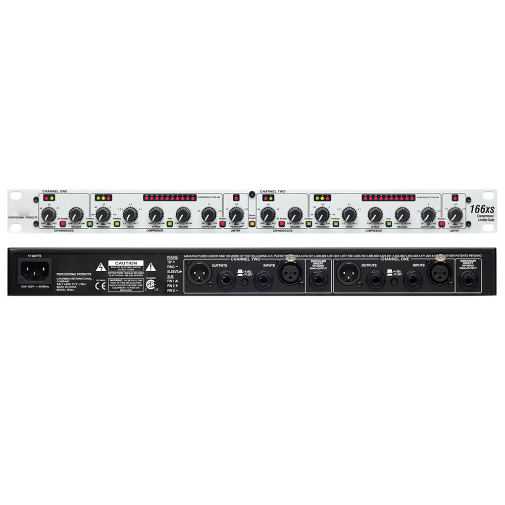 Dbx 166xs Professional Compressor Limiter - High Precision